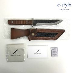 U793 [人気] XHM AWESOME エックスエイチエムオーサム シースナイフ 全長:約24.5cm 刃渡:約12.4cm | Y★