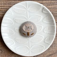 刺繍【ヘアゴム】【ポニーフック】【ブローチ】選べるパーツ　no.62