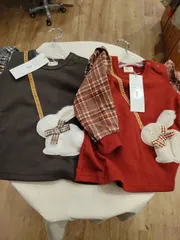 la poche biscuit うさぎポシェットチュニック　lp25au105