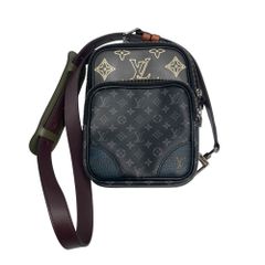 【真贋判定済】LOUIS VUITTON ルイヴィトン アマゾンスリング M45439 ブラック ショルダーバッグ B0303QW8H3