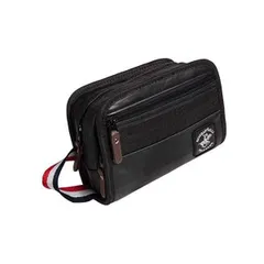 ビバリーヒルズポロクラブ(BEVERLY HILLS POLO CLUB) BP-RFP0518 ラウンドファスナーポーチ (ブラック)