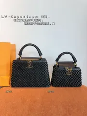 【Louis Vuitton】今日特価！Capucines bb パールハンドバッグ 送料無料 限定在庫のお得な価格です！