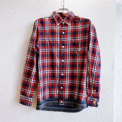 フレッドペリー FRED PRRY フランネルシャツ ボタンダウン チェック柄 カジュアル チャンピオンエンブレム ブリティッシュ イングランド イギリス 1951年 スポーツ テニス フレッド・ペリーテオドール・ウェグナー 小さめ