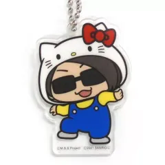 【中古】雑貨 FB777×ハローキティ/デフォルメ アクリルキーホルダー 「Happyくじ M.S.S Project × Sanrio characters」 F賞
