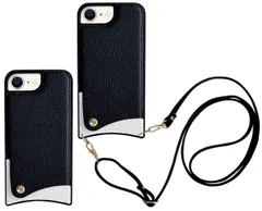 【色: ブラック】SE ソフトiPhone シンプル 第2世代 ケース 保護カバ