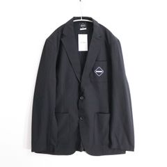 【新品】F.C.R.B. エフシーアールビー L メンズ カジュアルジャケット 黒 24AW TEAM PACKABLE BLAZER  FCRB-242047 パッカブル 軽量 新品 古着