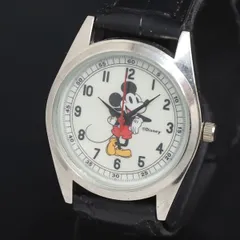 稼働 QZ ディズニー ミッキーマウス キャラクター文字盤 レディース腕時計 2000000 NSK KRK