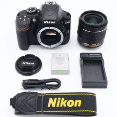 Nikon デジタル一眼レフカメラ D3400 AF-P 18-55 VR レンズキット ブラック D3400LKBK　#250409_2074394