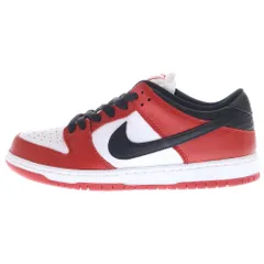 NIKE SB (ナイキエスビー) DUNK LOW PRO CHICAGO ダンクロープロ シカゴ ローカットスニーカー レッド/ホワイト US8.5/26.5cm BQ6817-600