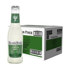アサヒ Fever-Tree フィーバーツリー プレミアム ジンジャービア 瓶 200ml×1ケース/24本