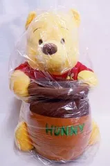 【中古】ぬいぐるみ ぬいぐるみ プーさん(ハニーポット型小物入れ付) 【くまのプーさん】
