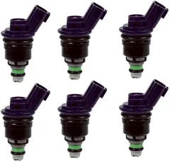 Monica James 互換品ニッサン フューエル インジェクター 6本セット フェアレディZ 燃料 フュエール アイドリング/不安定 エンスト 異音 加速/低下 修理 メンテナンス 社外品