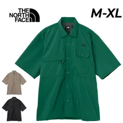 ザ・ノース・フェイス 半袖シャツ メンズ  THE NORTH FACE S/Sトリップフィールドシャツ ウェア キャンプ   UVカット はっ水 ストレッチ 半そで 夏 サマー メンズウエア 服/NR22551