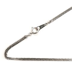 Pt850プラチナ ネックレス 喜平6面Wカット 10.2g 60cm ユニセックス 中古
