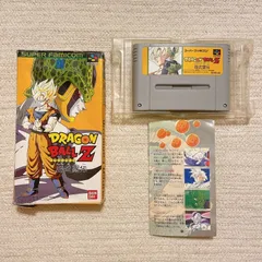 【動作未確認】SFC DRAGON BALL Z 超武闘伝 箱付き 説明書あり スーファミ ジャンク品