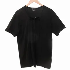 コムデギャルソンオムプリュス COMME des GARCONS HOMME PLUS ベルテッド 半袖 カットソー Tシャツ boyhood期  AD2017 黒 ブラック L PT-T001のサムネイル