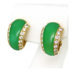 ヴァンクリーフ＆アーペル クリソプレーズ イヤリング 18Kt (K18YG) レディース Van Cleef & Arpels【中古】 【ジュエリー】のサムネイル