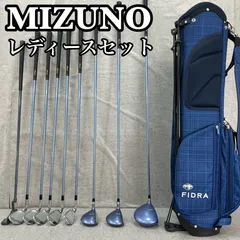 MIZUNO - MIZUNO　ミズノ　efil　エフィル　レディースゴルフ10本セット　カーボン　L　右利き用　キャディバッグ　ヘッドカバー 初心者おすすめ MIZUNO ミズノ efil エフィル レディースゴルフ10本セット