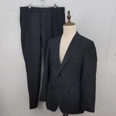 SUIT SELECT　AB6 サイズ　ビジネススーツ　背抜き　NEW ZEALAND WOOL　スーツセレクト