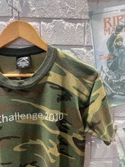 古着　M　半袖　Tシャツ　迷彩　カモ柄　ロゴ　ロスコ　rothco