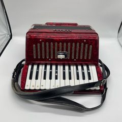 【那須町役場】YAMAHA　アコーディオン　S-25B　ソプラノ　小学校　【管理番号00D】
