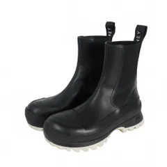 ステラマッカートニー STELLA McCARTNEY トレースチェルシーブーツ サイドゴアブーツ 37 黒 ブラック 800397