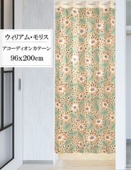 ■SIMON BAKER■アコーディオンカーテン ウィリアムモリス「クライストチャーチ」96x200cm ×5枚セット【日本製】のれん 暖簾 家紋 ジブリ トトロ 千と千尋 パタパタ 伊藤若冲【匿名配送らくらくメルカリ便全国送料無料】