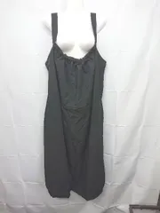 ◇ ⊂ antiqua patterntorso パターントルソ ロング丈 ワンピージャンパースカート 表記なし ブラック系 レディース E  【1507160012359】