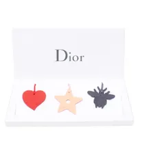 美品 クリスチャンディオール チャーム ノベルティ 3点セット ハート スター 星 蜂 レディース