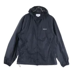 THISISNEVERTHAT (ディスイズネバーザット) T-Light Jacket ジップアップ フーデットシェルジャケット ブラック TN230WOWLS02