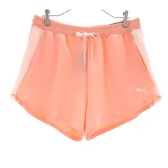 未使用 PUMA プーマ ショートパンツ L サーモンピンク レディース 古着