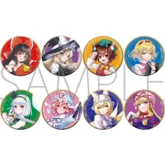 【中古】バッジ・ビンズ 全8種セット 「東方Project キャラバッジコレクション」