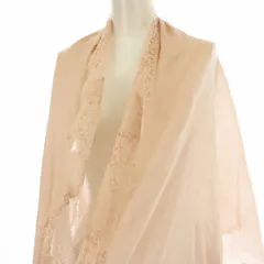 ヴァレンティノ ガラヴァーニ VALENTINO GARAVANI ストール レース スカーフ 花柄 ピンク /☆G ■BMのサムネイル