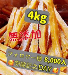 無添加　大人気　便秘の改善に役立つ　スティック干し芋4kg  北海道沖縄の方はご遠慮ください。