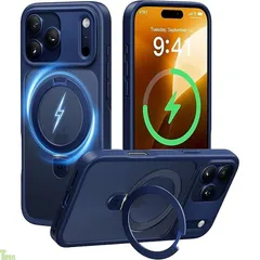 【9年の匠心開発！4つの機能を一度に実現】CASEKOO for iPhone 17 Pro Max ケース 米軍MIL規格 横縦両立 カメラモジュール強化保護 指紋防止 マット仕上げ 最大25W急速充電対応 MagSafe対応 黄変防止 半透明 ス