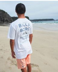 2025春夏 新品【BILLABONG/ビラボン】SUN SCREEN Tシャツ WHT メンズ BF01A203
