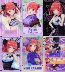 【中古】キャラカード 全6種セット 「五等分の花嫁∽ ～5年間の思い出～ ブラインドクリアカード ＜5年間の思い出 二乃＞」