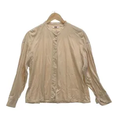 UNIQLO ユニクロ Sサイズ レディース 前開き長袖カットソー  カーディガン 　ベージュ 20240530-0010