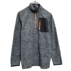 champion フリースジャケット L グレー キッズ チャンピオン 防寒 アウトドア キャンプ 古着卸 アメリカ仕入 a612-8450のサムネイル