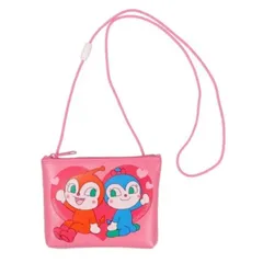 【新品】アンパンマン  ミニミニポシェット ドキンちゃん コキンちゃん ポシェットバッグ 子供用 あんぱんまん 小銭入れ コインケース お出かけ ショルダーバッグ 斜め掛け 小さめ ポーチ