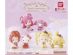 Yes!プリキュア5GoGo!×サンリオキャラクターズ フィギュアコレクション Vol.1 [全6種セット(フルコンプ)] ガチャガチャ カプセルトイ