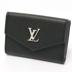 ルイヴィトン / LOUIS VUITTON　ポルトフォイユ ロック ミニ / 三つ折り コンパクトウォレット　M63921　カーフレザー　ノワール(ブラック) 【中古】 商品番号 S-158675