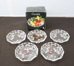 ◇洋食器 ｜皿 小皿 5枚セット 5客｜CARMEN  盛り皿｜ドイツ製 食器 フルーツ皿■O4920