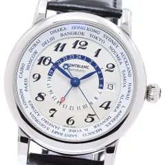 モンブラン MONTBLANC 7203 スター ワールドタイム 自動巻き メンズ_