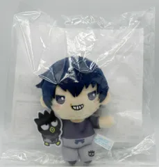 セガ ラッキーくじオンライン 呪術廻戦 懐玉・玉折×サンリオキャラクターズ D賞 伏黒甚爾×バッドばつ丸 ぬいぐるみマスコット