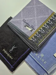 【新品】ブランド メンズ ハンカチ 3枚セット