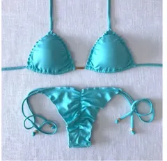 ◎NEW◎ミントグリーン コンテストビキニ【S.M.Lサイズあり】