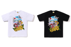 JAPAN CULTURE SPRING APE HEAD TEE  1L22-110-040