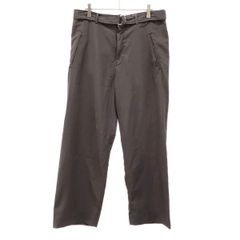 mando マンド 25SS ガーメントダイポリエステルベルテッドパンツ 25298-002 パープルグレー系 2のサムネイル