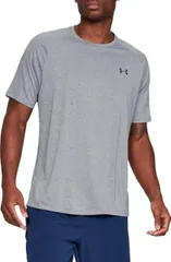 【送料無料】 アンダーアーマー メンズ シャツ トップス Under Armour Men's Tech 2.0 Short Sleeve T-Shirt Steel/Black